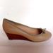 Tory Burch Shoes | Nwt Tory Burch Wedge Chelsea, Taupe Color, Leather, Women, Size 10 | Color: Cream/Tan | Size: 10