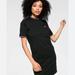 Vans Dresses | Nwt Vans All Stakes T-Shirt Dress Women's Black/Pink Sz S | Color: Black/Pink | Size: S