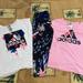 Adidas Matching Sets | Adidas 3 Piece Set Size 7 | Color: Pink/White | Size: 7g