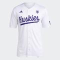 Adidas Shirts | Nwt Men’s Adidas Large Xl Washington Huskies Retail Baseball Jersey White/Purple | Color: White | Size: Various