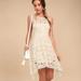 Free People Dresses | Nwt Free People Just Like Honey Lace Dress Sky 10 | Color: Blue | Size: 10