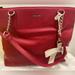 Nine West Bags | Nine West Red Tote With Bow Detail | Color: Red | Size: Os