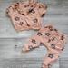 Jessica Simpson Matching Sets | Baby Girl Jessica Simpson Floral Outfit | Color: Brown | Size: 18mb