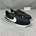 Nike Shoes | Nike Cortez Leather Gs 5 Y 5y Shoes Black White Basic Running Classic Og Kids Sl | Color: Black/White | Size: 5