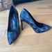 Nine West Shoes | Nine West Bumble Bee Heels | Color: Blue/Purple | Size: 9.5