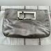 Michael Kors Bags | Michael Kors Metallic Silver Clutch | Color: Silver | Size: Os