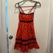 Urban Outfitters Dresses | Nwt Urban Outfitters Red Floral Dress | Color: Red | Size: S