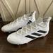 Adidas Shoes | Adidas Freak Ultra 20 Primeknit Boost White Black Football Cleats Mens Size 14 | Color: White | Size: 14