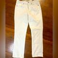 Nine West Jeans | Nine West Vintage America White Capri’s Size 8/28 | Color: White | Size: 29