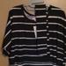 Lularoe Dresses | Nwt Lularoe Marly Dress, Black With White Stripes And Belt For Waist, Size 3xl | Color: Black | Size: 3x