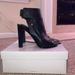 Nine West Shoes | Nine West Black Tiptoe Booties Size 8.5 | Color: Black | Size: 8.5