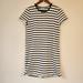 Madewell Dresses | Madewell, Women's Mini Dress, Size M, Stripe Print, Black White, Casual, Relaxed | Color: Black/White | Size: M