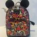 Disney Bags | Disney Parks Loungefly Halloween Backpack. | Color: Black/Orange | Size: 6x9x14