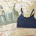 Pink Victoria's Secret Intimates & Sleepwear | Pink Victorias Secret 2pc Bundle Sage Green Navy Blue Sports Bra Woman Sz Small | Color: Blue/Green | Size: S