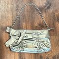 Nine West Bags | Nine West Silver Metallic Grey Purse Bag | Color: Silver | Size: Os