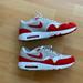 Nike Shoes | Nike Air Max 1 Ultra 2.0 Air Max Day 2017 | Color: Red/White | Size: 11.5