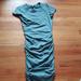 Nine West Dresses | Nine West Teal Xs Nwot Dress W/ Ruched Details On Side Of Dress | Color: Green | Size: Xs