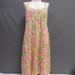 Lilly Pulitzer Dresses | Nwt! Lilly Pulitzer Floral Garden Dress Sz. M | Color: Green/Pink | Size: M