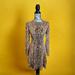 Michael Kors Dresses | Michael Kors Long Sleeve Leopard Print Body Hugging A Line Sweater Dress Size S | Color: Brown/Tan | Size: S