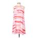 Calvin Klein Casual Dress: Pink Graphic Dresses - Women's Size 10