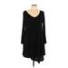 Out From Under Casual Dress - High/Low: Black Dresses - Women's Size Large