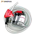 Mini pompe à carburant électrique universelle pour voiture pompe à huile diesel auto-amorçante