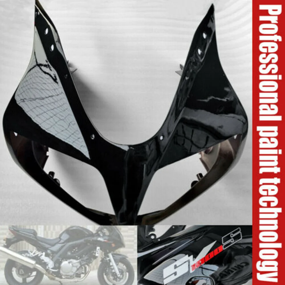 Carénage supérieur de phare avant de moto, capot de nez adapté pour Suzuki SV650S SV1000S SV650 SV1000 2003 – 2011 2004 2005 2006 2007