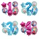 Ballon Princesse Disney La Reine des Neiges Elsa et Anna 32 pouces 6 pièces fournitures de fête