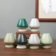 Support japonais en céramique pour thé vert matcha bol en bambou fouet broyeur brosses outils
