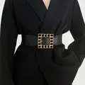 Ceinture large et élastique pour femme ceinture large ceinture de taille accessoires féminins