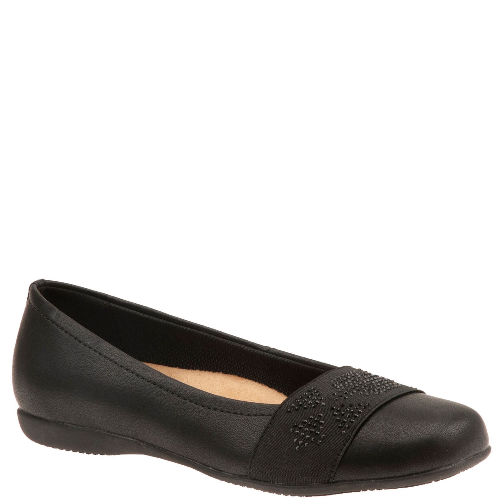 Trotters Samantha - Womens 6.5 Black Slip On W
