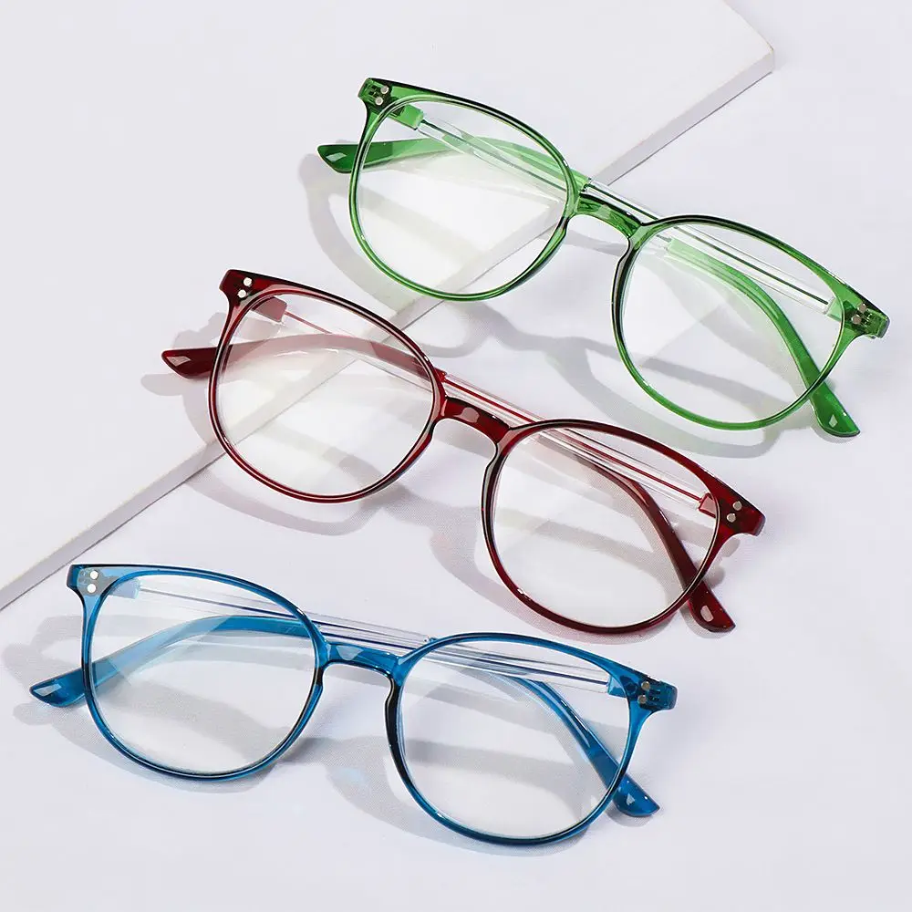 Tragbare Lesebrille Männer Frauen Presbyopic Square Unisex klassische Leser Brillen Vision Care 1 15 2 25 3 35 400 Image
