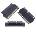 Adattatore SFF-8482 SAS a SATA 3.0 Convertitore connettore SATA a SATA da 22 pin Riser verticale da