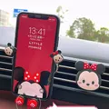 Disney Cartoon Autotelefon halter Anime Mickey Minnie Ornament Auto Air Outlet Handy halter