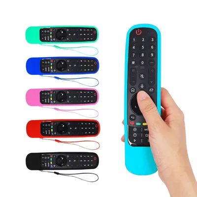 Silikon fernbedienung koffer schutz abdeckungen für lg smart tv stoßfest fernbedienung AN-MR21GC AN-MR21GA AN-MR21N