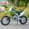 Maisto 1:12 kawasaki kx 450f grüne Druckguss fahrzeuge Sammler Hobbys Motorrad Modell Spielzeug