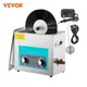 VEVOR 6L Knob Ultraschall-Schallplattenreiniger Tragbare Mini-Waschmaschine Ultraschall-Spülmaschine