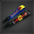 Stickerei Red Bull Schlüssel anhänger Tag Riemen Leder Zubehör Keytag Racing Schlüssel bund