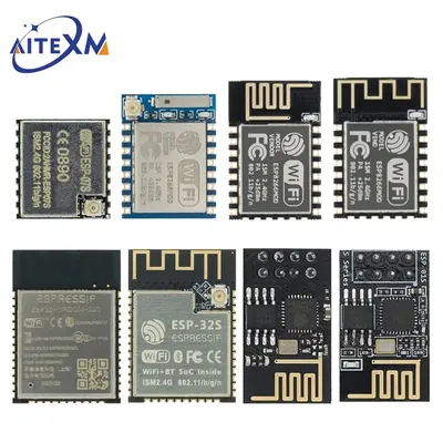 ESP8266 ESP-01 ESP-01S ESP-07 ESP-12E ESP-12F ESP-32 ESP-32S Serielle WIFI Drahtlose Modul Wireless Image