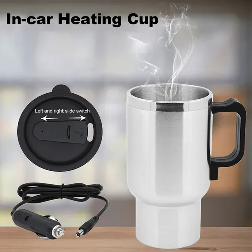 Auto Wasserkocher Edelstahl 450ml Kessel Topf beheizt automatische Abschaltung für Wasser Tee Kaffee