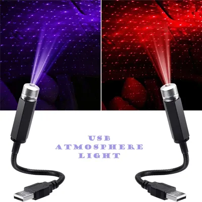 Auto Starry Sky Nachtlicht LED Galaxy Licht Projektor USB Powered Galaxy Stern Projektor Lampe für Auto Dach Zimmer Decke decor