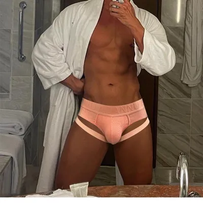 1pc Sommer Baumwolle sexy Herren super weiche Mini Bikinis niedrige Taille Sport schnell trocknende Unterwäsche Bikini Slips Größe m/l/xl/xxl Image