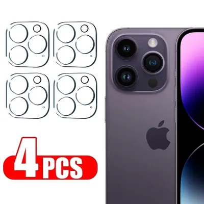 4 Stück Kamera objektiv Glas Displays chutz folie für iPhone 14 13 12 11 15 Pro Max für iPhone 14 15 plus 11 12 13 14 15 Pro Kamera glas