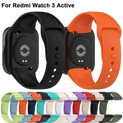 Silikon Sport Armband Armband für Redmi Uhr 3 aktives Armband für Redmi Uhr 3 aktive Smartwatch Image