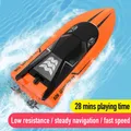 RC fern gesteuertes Boot für Pools und Seen 15 km 2 4 GHz elektrisches Rennboot Spielzeug für