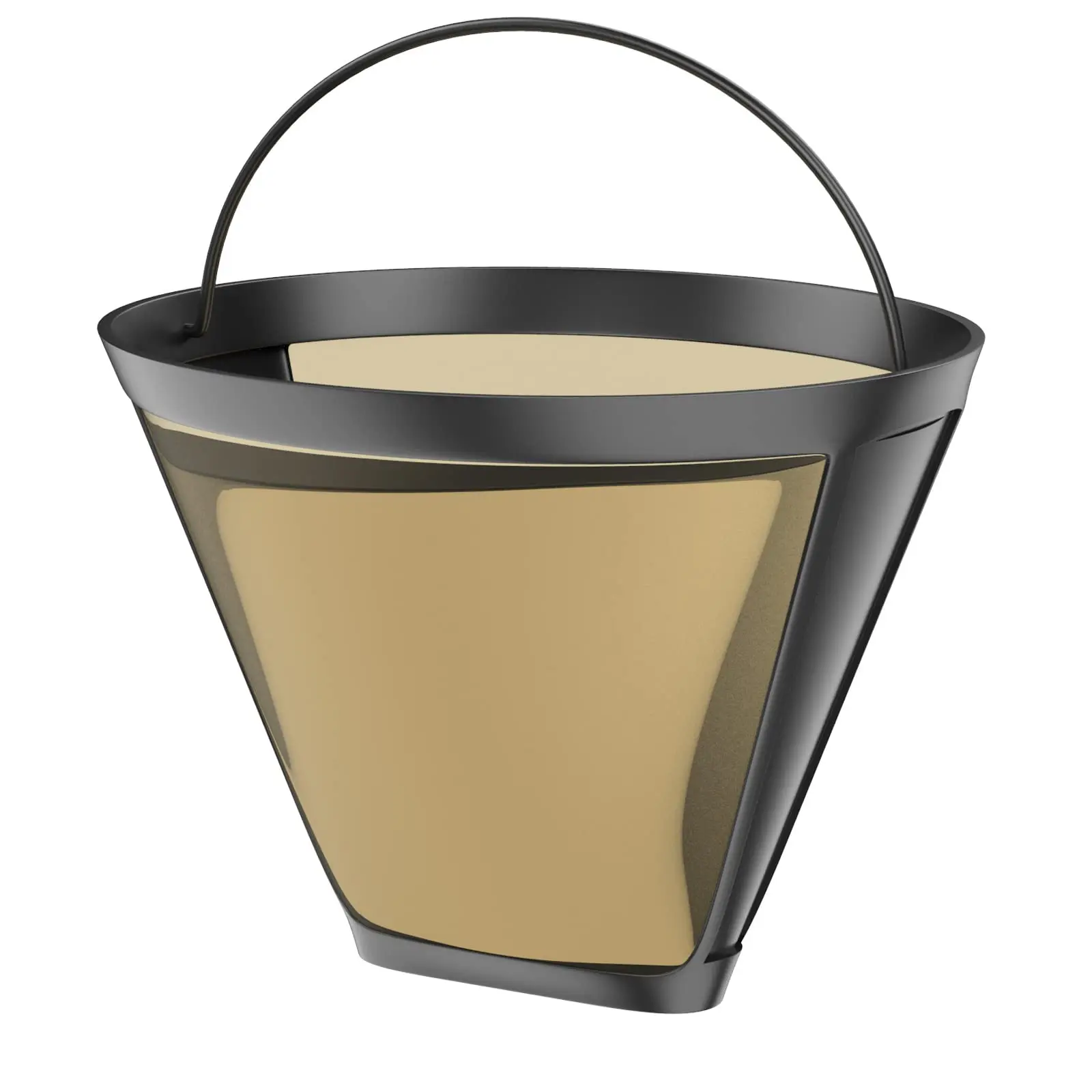 Leeseph Espresso-Filterkorb, Ersatzzubehör, wiederverwendbarer Kegel-Kaffeemaschinenfilter für Ninja Coffee Bar Brewer Kegelfilter