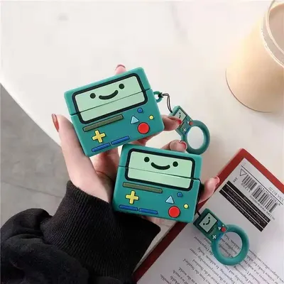 3D Nette Cartoon Spielkonsole Form Weiche Silikon Drahtlose Kopfhörer Fall Für Airpods 1/2/3/Pro Lade Box Abdeckung Image
