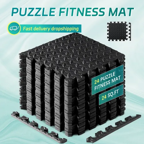 4 ~ 24 Stück Eva Schaumstoff matte Anti-Rutsch-Matte Heim teppich Fitness-Puzzle Übung Boden matte