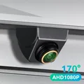 Parcheggio nuovo 360 CVBS Switch AHD 720P telecamera per retromarcia per auto obiettivo dorato Fisheye a 170 ° per Focus Toyota Kia BMW
