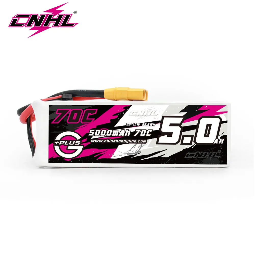 Cnhl lipo batterie 3s 4s 6s 11,1 v 14,8 v 22,2 v 5000mah 70c mit xt90 stecker für rc auto boot flugzeug hubschrauber speed run quadcopter Image